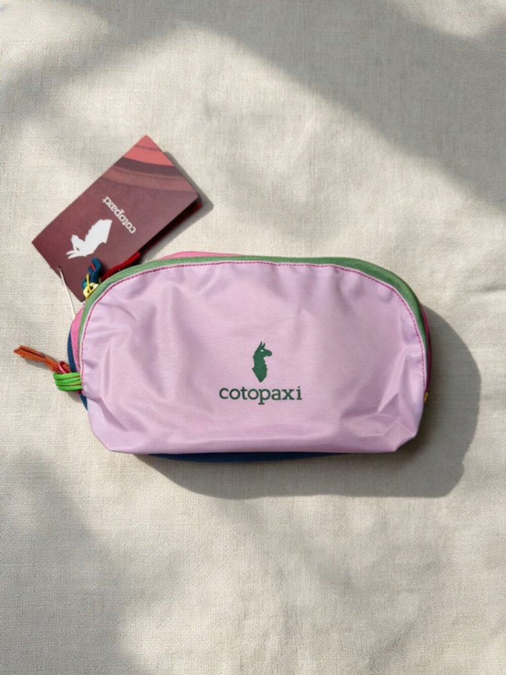 Cotopaxi Del Día Toiletry Bag Colorful Travel Cosmetic Makeup Pouch